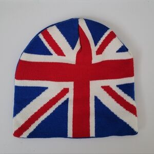 NEW Union Jack Flag Cozy Warm Beanie